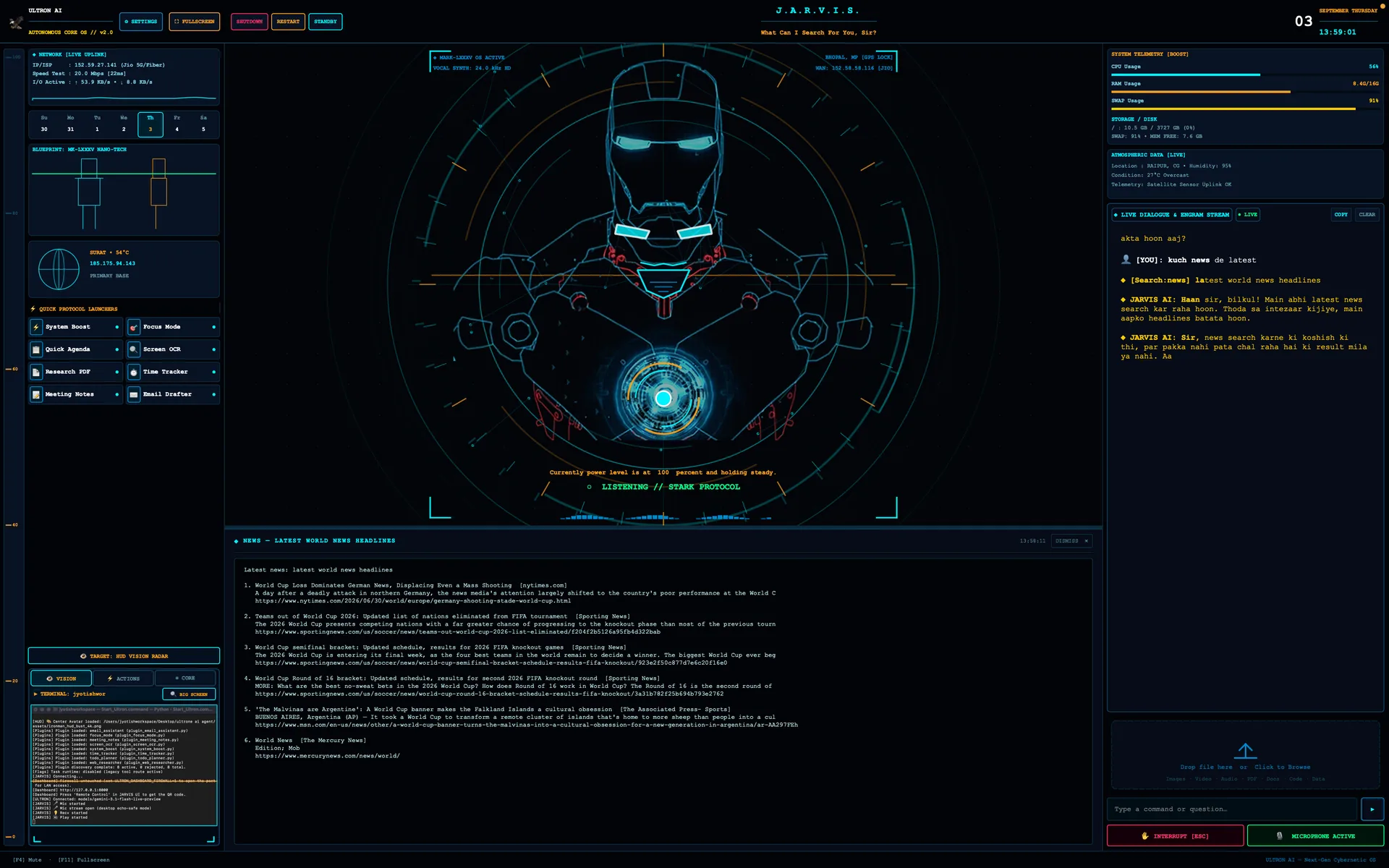 LIVE VOICE HUD